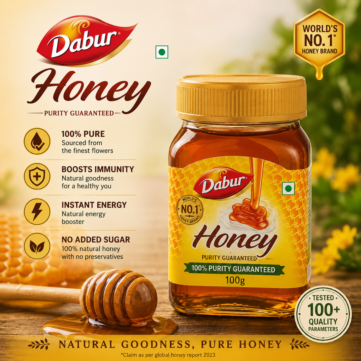 Dabur Honey 100gm